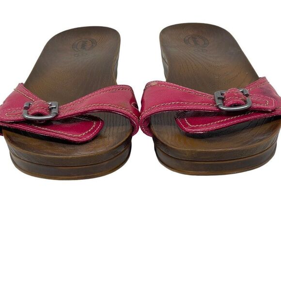 Dr. Scholl's Women's Pink Buckle Sandals Advanced Comfort Series Size 11 - Picture 4 of 14